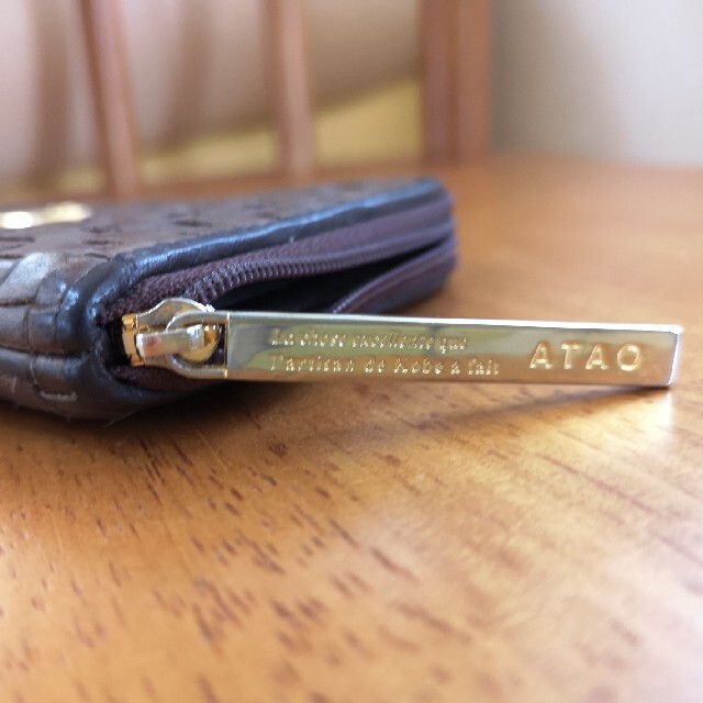ATAO(アタオ)の財布　アタオ　ATAO 　茶色　 レディースのファッション小物(財布)の商品写真