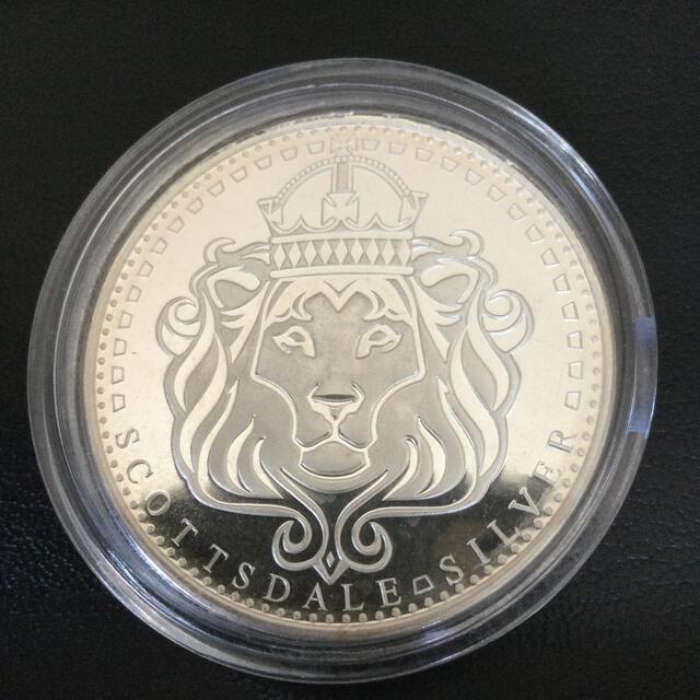 純銀　Scottsdale Mint OMNIA .999