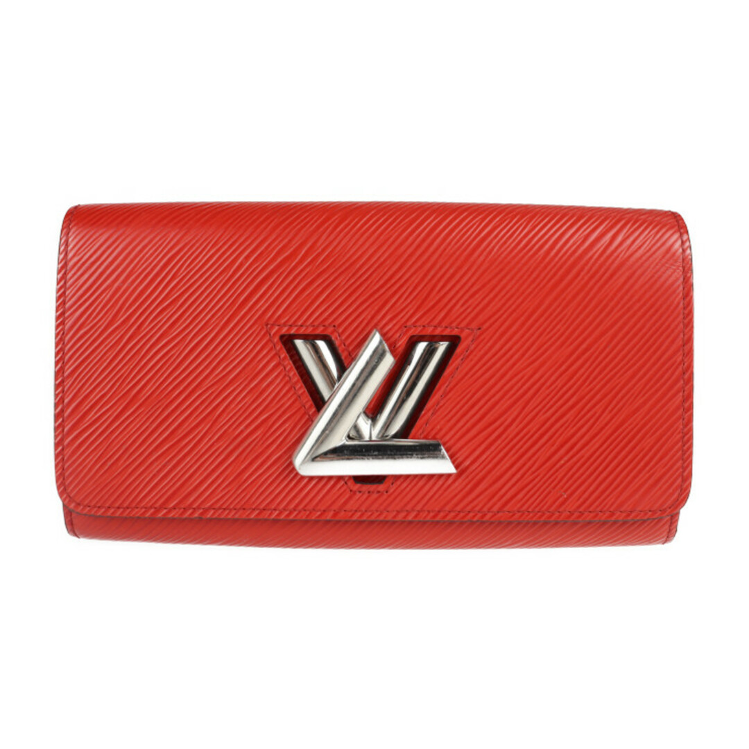 女性が喜ぶ♪ LOUIS VUITTON LOUIS VUITTON ルイ ヴィトン ポルトフォイユ ツイスト 長財布 M61179 エピレザー  コクリコ 二つ折り ビトン 【本物保証】 財布