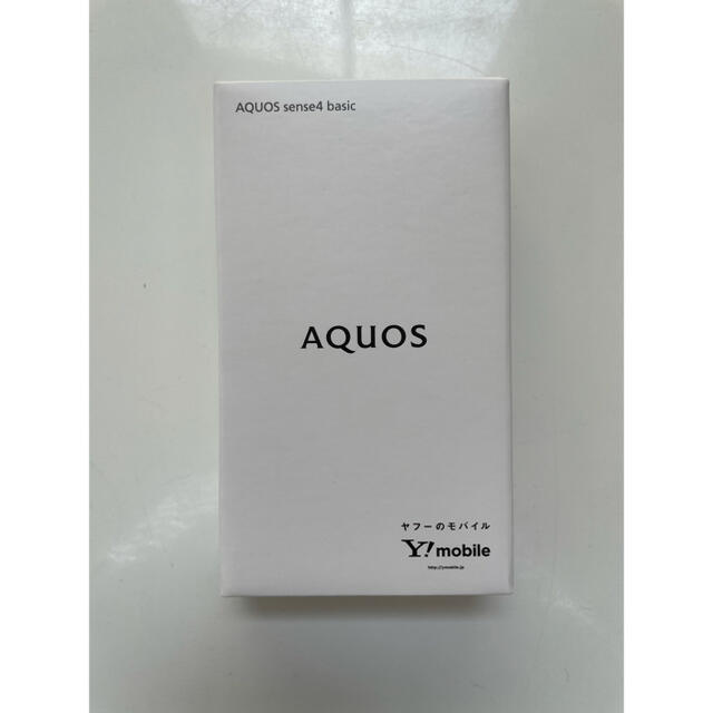 【新品未開封】AQUOS sense4 basic ワイモバイル