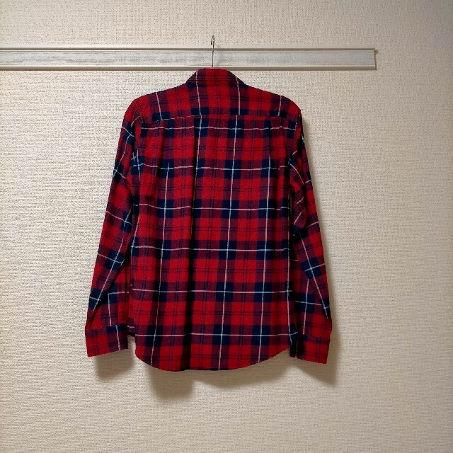 BEAMS(ビームス)のBEAMS ネルシャツ M 赤 メンズのトップス(シャツ)の商品写真