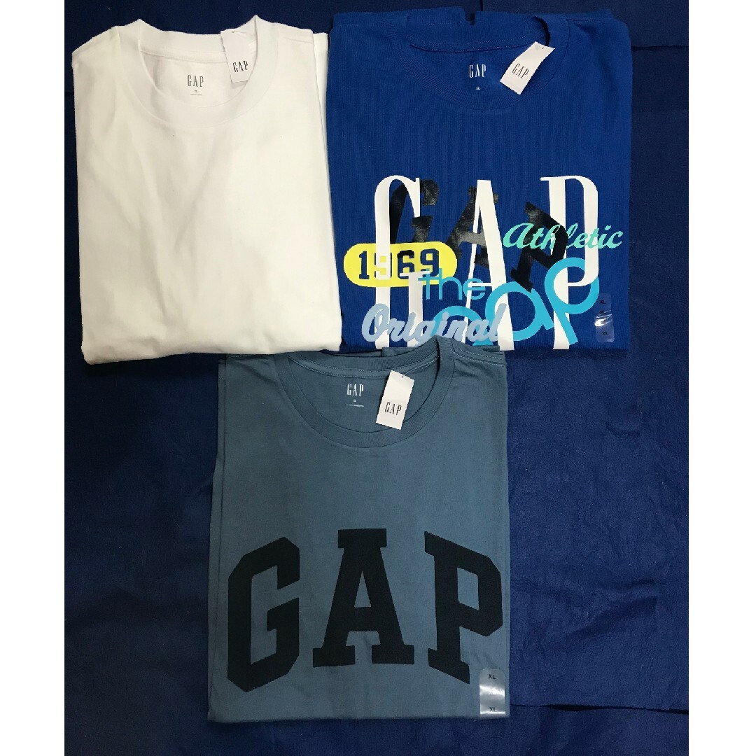 GAP(ギャップ)の【新品未使用タグ付き正規品 10枚セット】GAP　Tシャツ メンズのトップス(Tシャツ/カットソー(半袖/袖なし))の商品写真