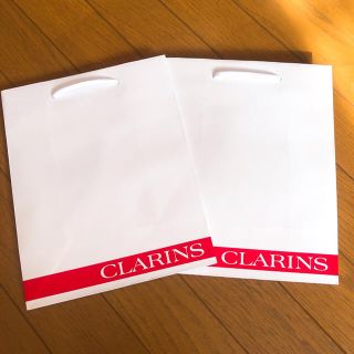 クラランス(CLARINS)のCLARINS ショッパー2枚☆(ショップ袋)