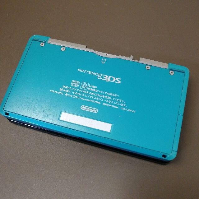 安心の整備済み！◆任天堂3DS 本体◆アクアブルー◆35