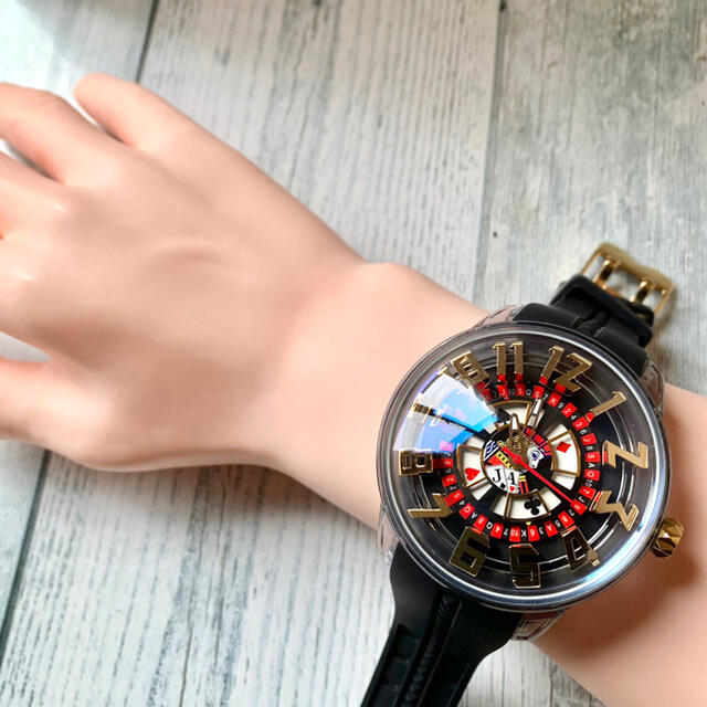 希少】Tendence テンデンス キングドーム 腕時計 カジノ ぐるぐる