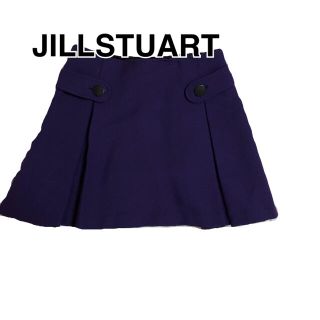 ジルスチュアート(JILLSTUART)のジルスチュアート　ミニスカート　パープル(ミニスカート)