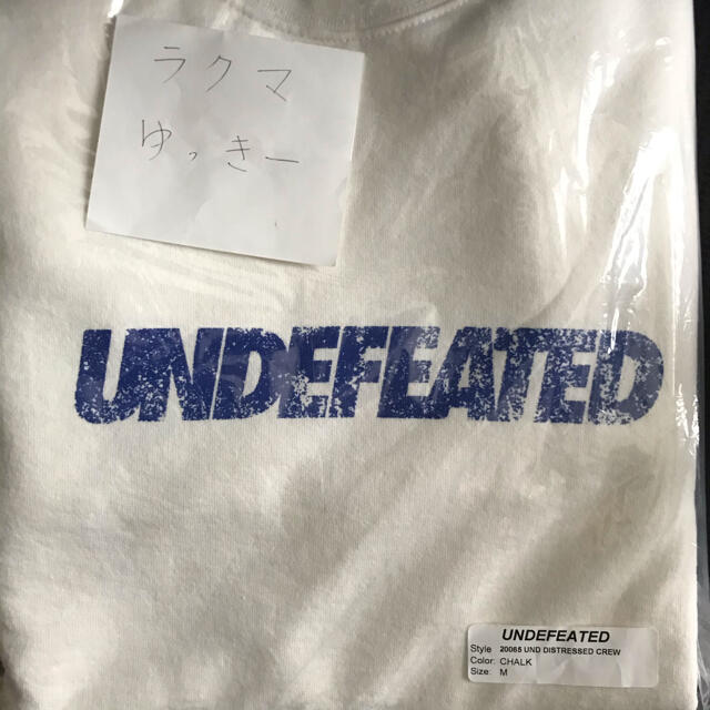 UNDEFEATED(アンディフィーテッド)のUNDEFEATED DISTRESSED CREW メンズのトップス(スウェット)の商品写真