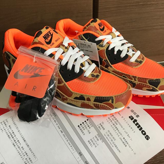 NIKE(ナイキ)のNIKE AIR MAX 90 "ORANGE CAMO" メンズの靴/シューズ(スニーカー)の商品写真