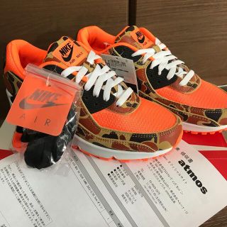 ナイキ(NIKE)のNIKE AIR MAX 90 "ORANGE CAMO"(スニーカー)