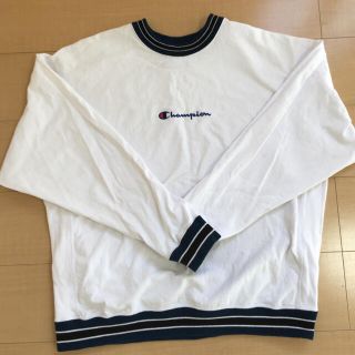 ビューティアンドユースユナイテッドアローズ(BEAUTY&YOUTH UNITED ARROWS)のchampion スエット　白　L(スウェット)