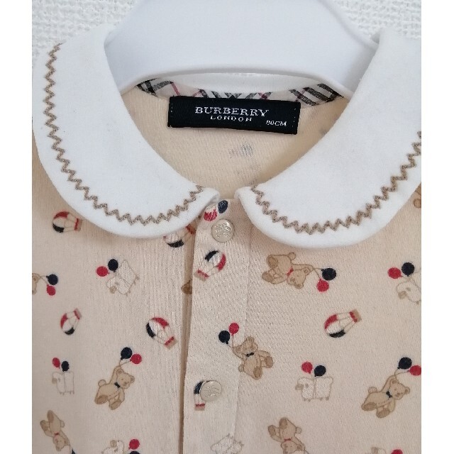 BURBERRY(バーバリー)のBURBERRY、子供服 キッズ/ベビー/マタニティのベビー服(~85cm)(ロンパース)の商品写真