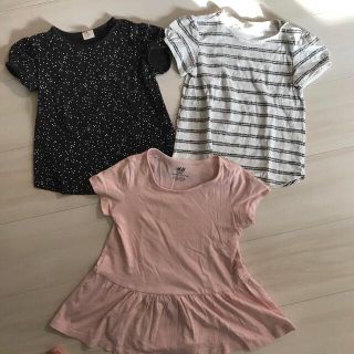 エイチアンドエム(H&M)のH＆M Tシャツ・チュニック３枚セット(Tシャツ/カットソー)