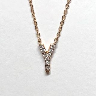 フォリフォリ(Folli Follie)のくに様専用　Folli Folli ネックレス K10PG ダイヤ0.06ct(ネックレス)