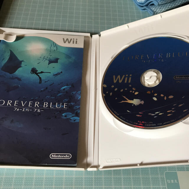 Wii(ウィー)のフォーエバーブルー Wii エンタメ/ホビーのゲームソフト/ゲーム機本体(家庭用ゲームソフト)の商品写真