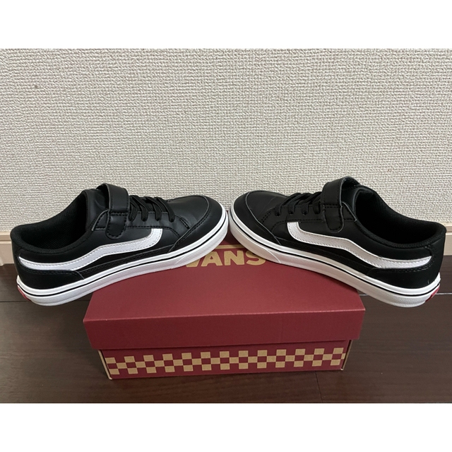 VANS(ヴァンズ)のスニーカー VANSヴァンズFALKEN V3830K SYN BLK 21cm キッズ/ベビー/マタニティのキッズ靴/シューズ(15cm~)(スニーカー)の商品写真