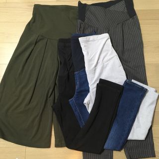 ユニクロ(UNIQLO)のUNIQLO・西松屋マタニティボトムス　5本セット(マタニティボトムス)