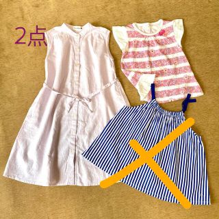 プチバトー(PETIT BATEAU)の【ゆうぽん様専用】110cm〜女の子夏服セット(Tシャツ/カットソー)