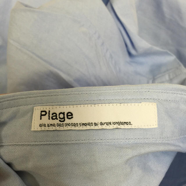 Plage(プラージュ)のPlage ボタンダウンシャツ レディースのトップス(シャツ/ブラウス(長袖/七分))の商品写真