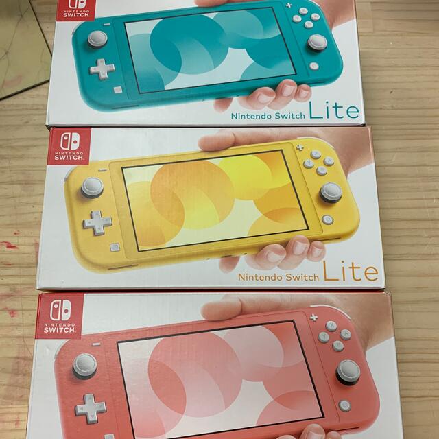 【新品・未開封・未使用品】Nintendo Switch Lite 3台セット