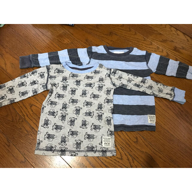 anyFAM(エニィファム)のパジャマ上下　長袖シャツ　全部セットで キッズ/ベビー/マタニティのキッズ服男の子用(90cm~)(Tシャツ/カットソー)の商品写真