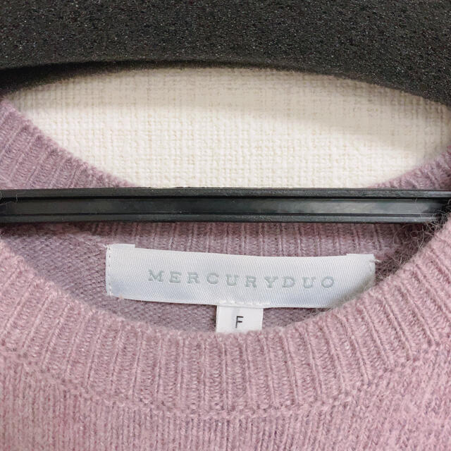 MERCURYDUO(マーキュリーデュオ)のマーキュリーデュオ　ラクーンクルーニット レディースのトップス(ニット/セーター)の商品写真
