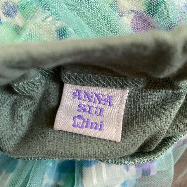 ANNA SUI mini(アナスイミニ)のアナスイミニ  スカート  キュロット　花柄　チュール キッズ/ベビー/マタニティのキッズ服女の子用(90cm~)(スカート)の商品写真