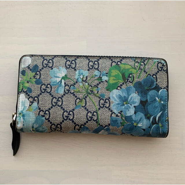 Gucci - GUCCI グッチ GGブルームス 長財布 ラウンドファスナー 正規品