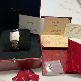 カルティエ(Cartier)のタンク ソロウォッチ 確実正規(腕時計)