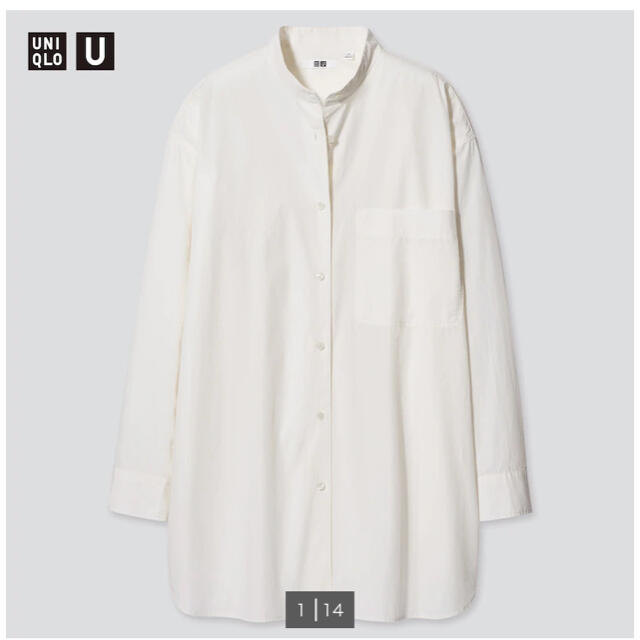 UNIQLO(ユニクロ)のuniqlo u オーバーサイズシャツ レディースのトップス(シャツ/ブラウス(長袖/七分))の商品写真