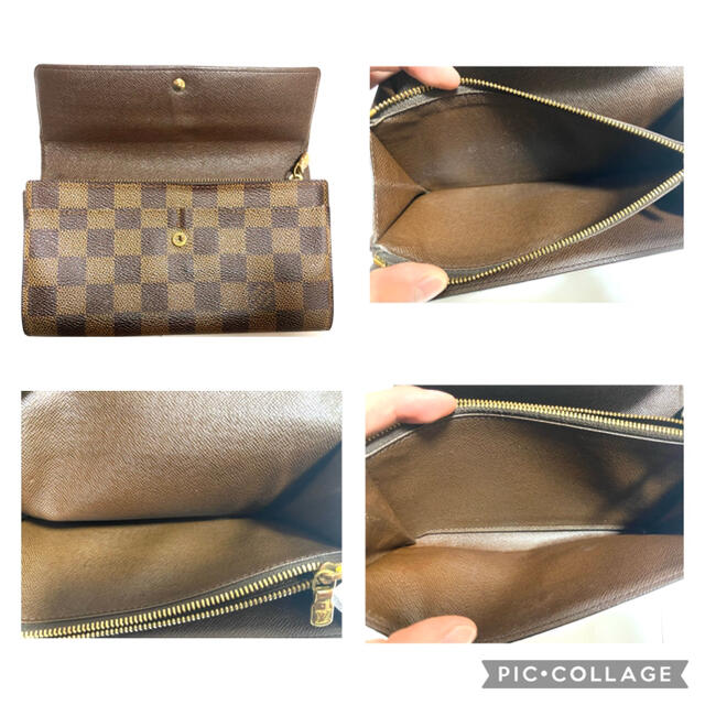 LOUIS VUITTON(ルイヴィトン)の即購入OK LOUISVUITTON ルイヴィトン 長財布　ダミエ レディースのファッション小物(財布)の商品写真