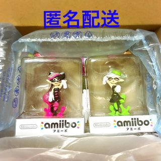 ニンテンドウ(任天堂)のアミーボ　スプラトゥーン　シオカラーズ　アオリ　ホタル　amiibo(ゲームキャラクター)