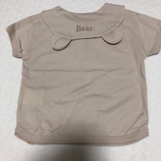 フタフタ(futafuta)のtete a tete クマ耳セーラーTシャツ　90(Tシャツ/カットソー)