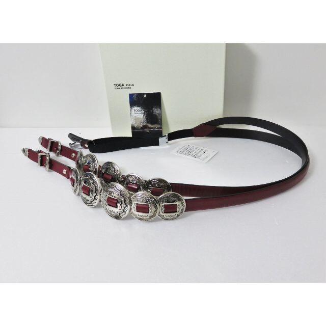 新品 TOGA PULLA METAL CONCHO SUSPENDERS 大人気新品 www.gold-and