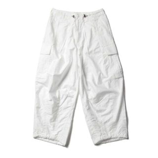 ニードルス(Needles)の新品 Needles H.D. PANT オフホワイト M ヒザデル BDU (ワークパンツ/カーゴパンツ)