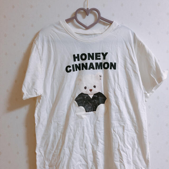 Honey Cinnamon(ハニーシナモン)のHoney Cinnamon Tシャツ ハニーシナモン レディースのトップス(Tシャツ(半袖/袖なし))の商品写真