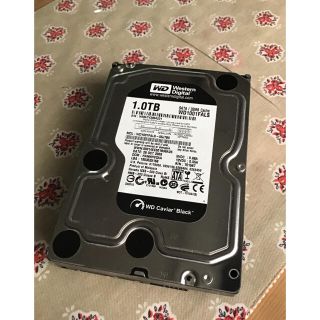 ウエスタンデジタル製  3.5インチ ハードディスク SATA 1TB (PCパーツ)