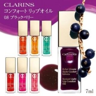 クラランス(CLARINS)のクラランス コンフォート リップオイル08 ブラックベリー 7mL(リップグロス)