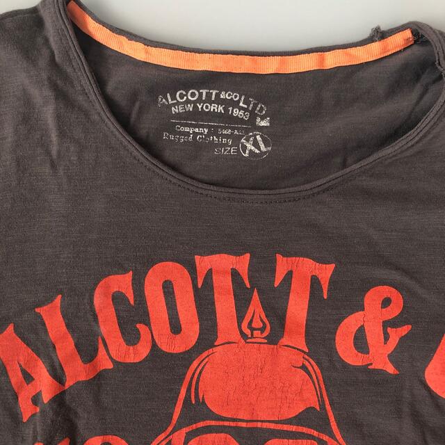 ALCOTT メンズTシャツ メンズのトップス(Tシャツ/カットソー(半袖/袖なし))の商品写真