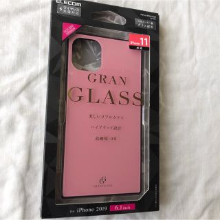 エレコム(ELECOM)の【未開封品】iphone11ケース　ピンクアイフォンケース　GRANGLASS(iPhoneケース)