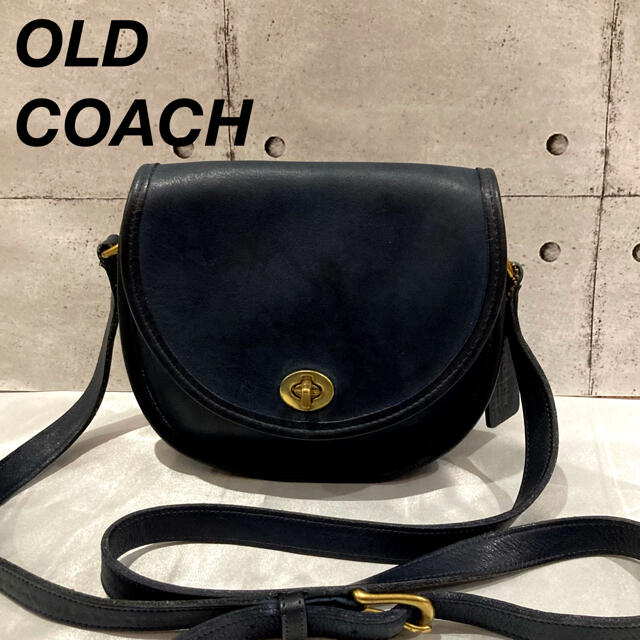 希少】OLD COACH オールドコーチ ワトソンバッグ ショルダーバッグ 紺