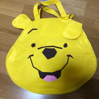 クマノプーサン(くまのプーさん)のくまのプーさん　バック　非売品　保育園バックにも☆(キャラクターグッズ)