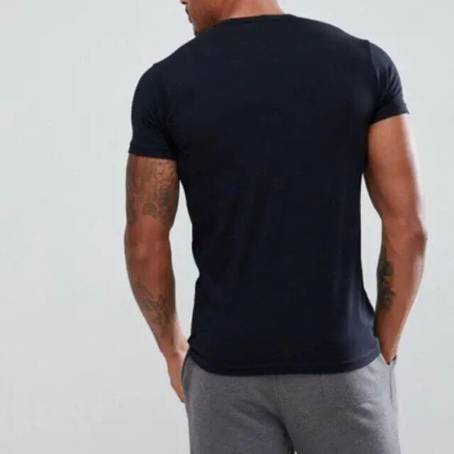 Emporio Armani(エンポリオアルマーニ)の【新品】《 L 黒 1枚と L 白 1枚の計2枚》エンポリオアルマーニ Ｔシャツ メンズのトップス(Tシャツ/カットソー(半袖/袖なし))の商品写真