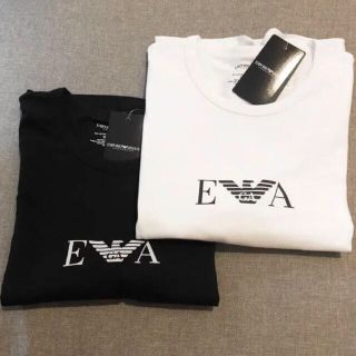 エンポリオアルマーニ(Emporio Armani)の【新品】《 L 黒 1枚と L 白 1枚の計2枚》エンポリオアルマーニ Ｔシャツ(Tシャツ/カットソー(半袖/袖なし))