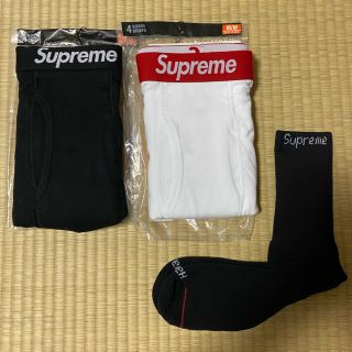 シュプリーム(Supreme)のsupreme boxer briefs Mサイズ　2枚(ボクサーパンツ)