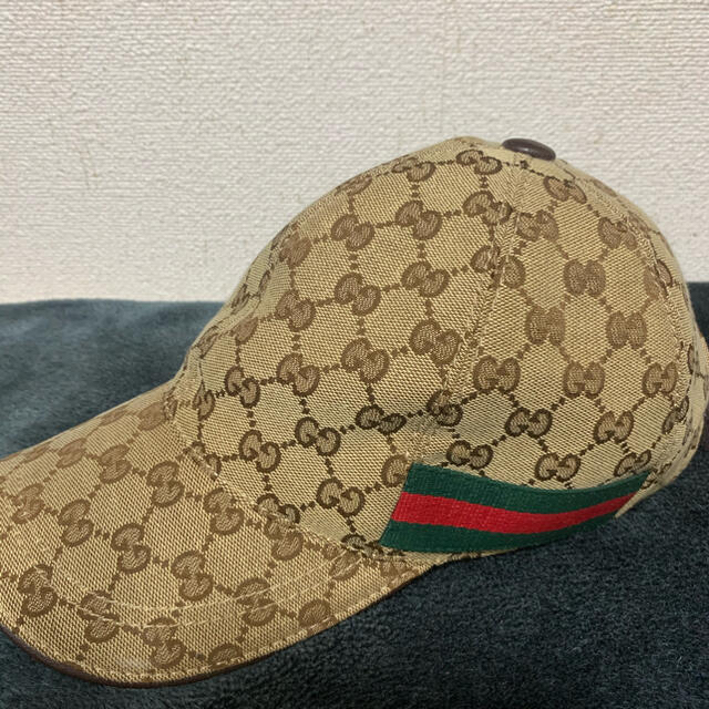 Gucci(グッチ)の【最安値】GUCCI ベースボールキャップ　M メンズの帽子(キャップ)の商品写真