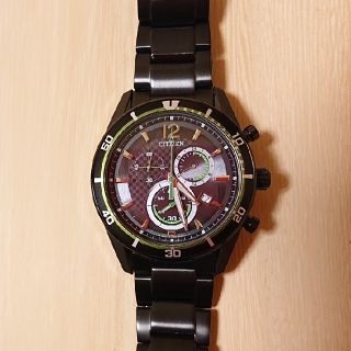 シチズン(CITIZEN)の【美品】 CITIZEN オルタナ エコドライブ ブラック メンズ(腕時計(アナログ))