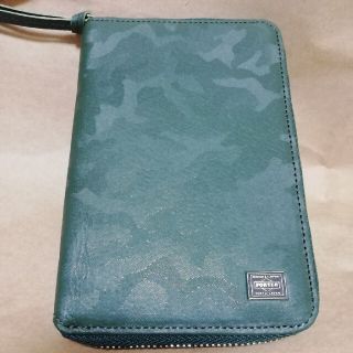 ポーター(PORTER)のポーター　ワンダー　財布　グリーン　カモ(折り財布)