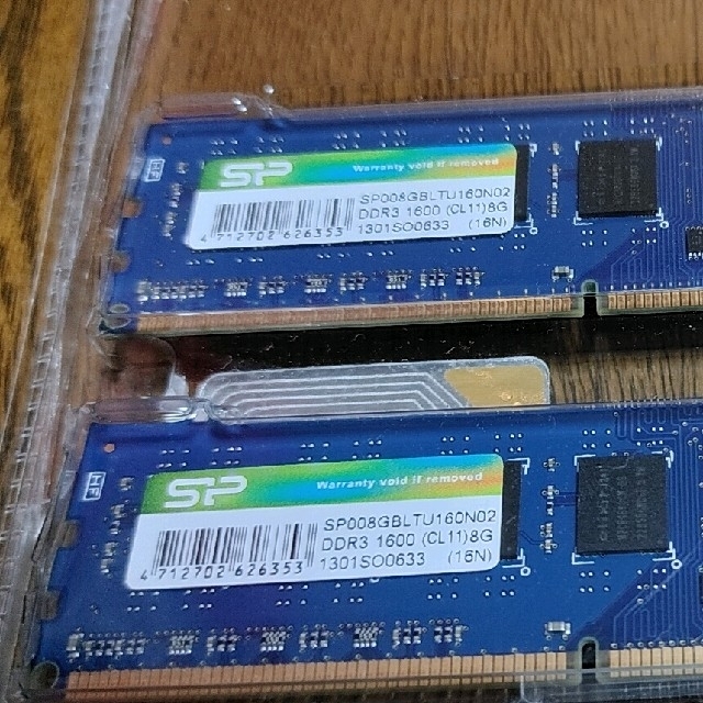 Silicon Power DDR3 1600 16GB(8GB x 2)