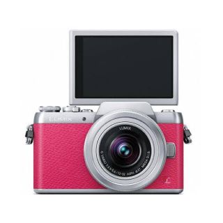 パナソニック(Panasonic)のLUMIX GF7 ピンク WIFI(ミラーレス一眼)