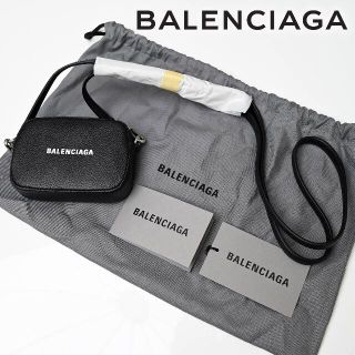 バレンシアガ(Balenciaga)の新品 BALENCIAGA Cash ロゴ レザー ミニ ショルダー(ショルダーバッグ)